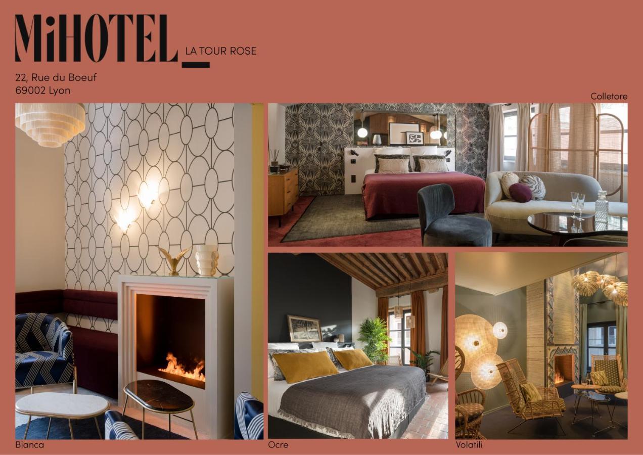 Mihotel Tour Rose Lyon Exteriör bild